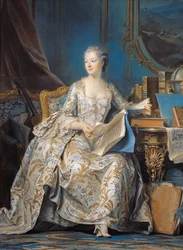 Jeanne Poisson (1721-64) la Marquesa de Pompadour, 1755